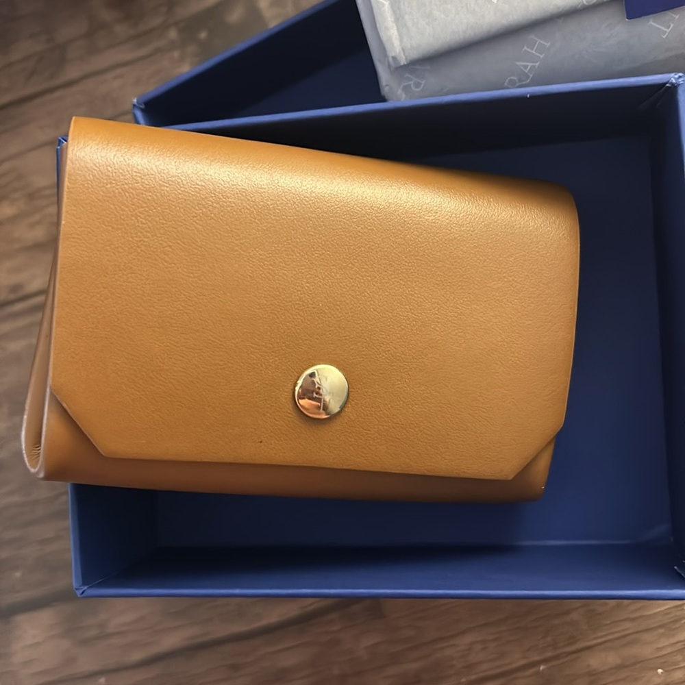 Sarah Flint Leather Accordion Wallet